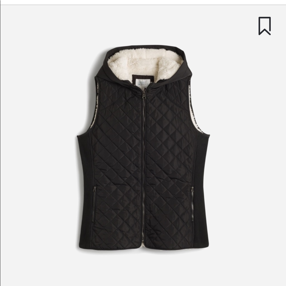 NWOT Market & Spruce Sherpa Lined Puffer Vest